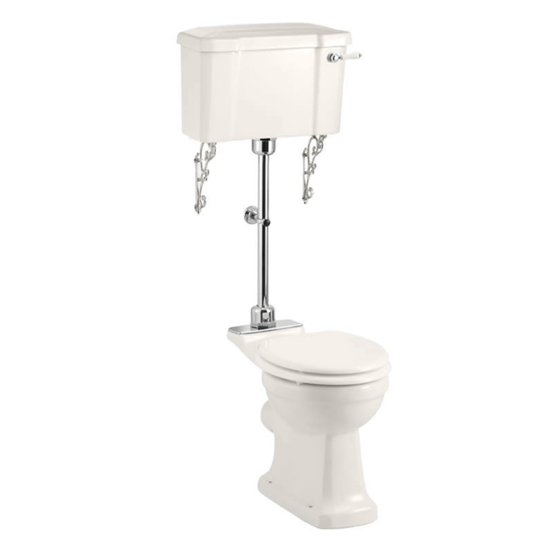 Medici Standard Medium Level WC with 520 Lever Cistern